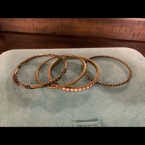 Set of 4 bangles.